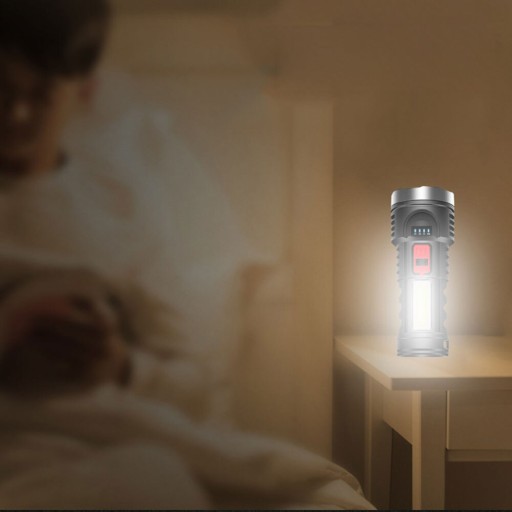 NABÍJACIA LED BATERKA + COB USB