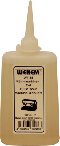 Olej na mazanie a údržbu šijacích strojov 100ml WEKEM