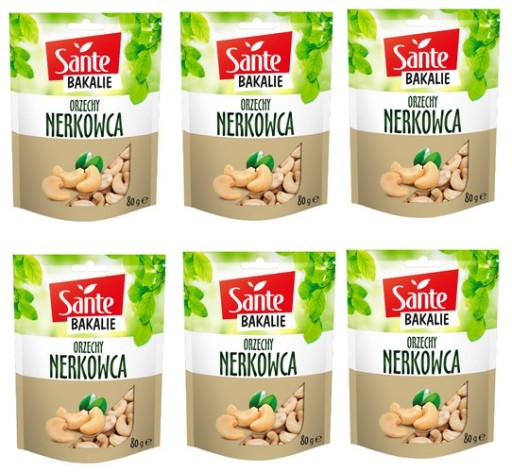 Sante Bakalia Kešu oriešky 80g Omega kyseliny