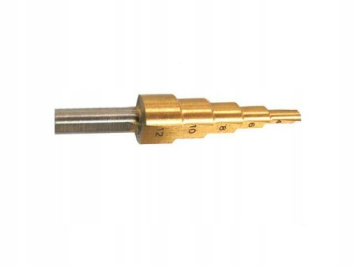 KROKOVACÍ KUŽELOVÝ VŔTAČ HS TYTAN 4-12mm VŔTAČKY