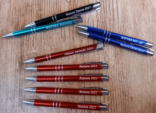 HAPPY BALLPOINT - MATURA - SKÚŠKA - 8 TRIED - ČIERNA NÁPLŇ