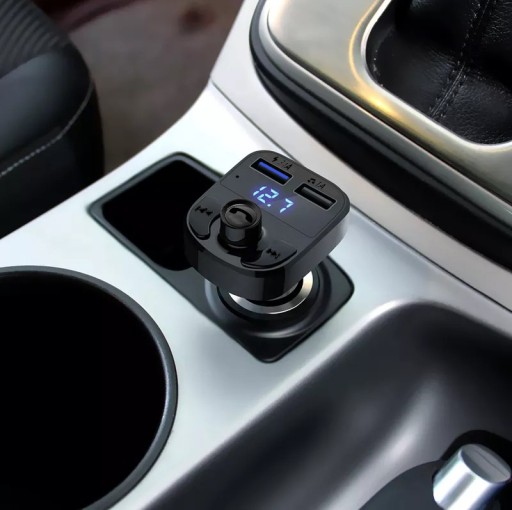 BLUETOOTH FM VYSIELAČ MP3 NABÍJAČKA PREHRÁVAČ BT AUDIO VYSIELAČ