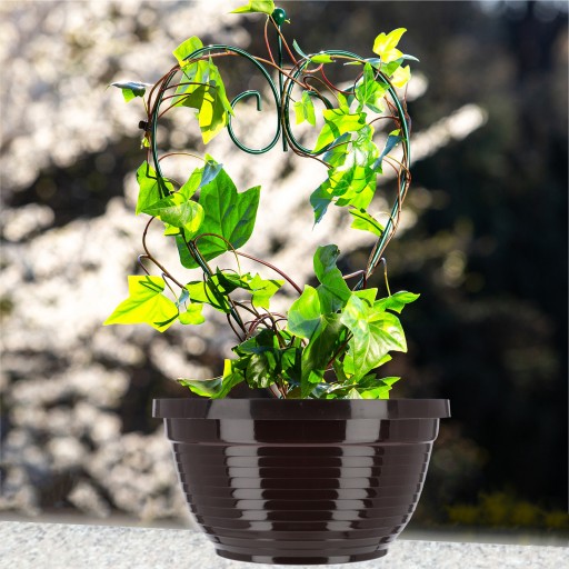 CINTORINOVÁ MISKA PLASTOVÝ NÁHROBOK CINTORÍNSKÝ KVETINÁČ 22cm