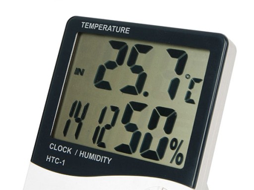 HYGROMETER TEPLOMER HODINY IZBOVÝCH SENZOROV BEZDRÔTOVÁ LCD METROSTANICA