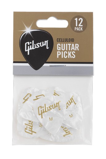 Trsátko Gibson APRW12-74M. STREDNÁ PERLEŤOVÁ BIELA