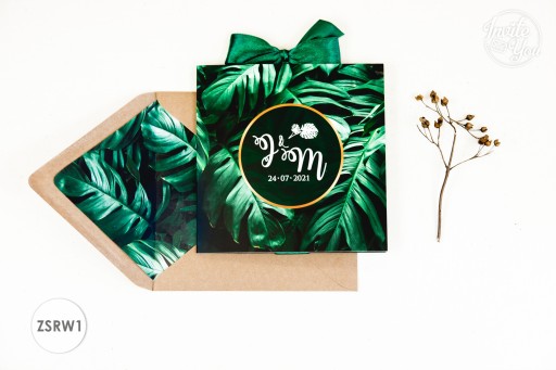 Svadobné oznámenia na svadbu monstera wedding ZSRW 1
