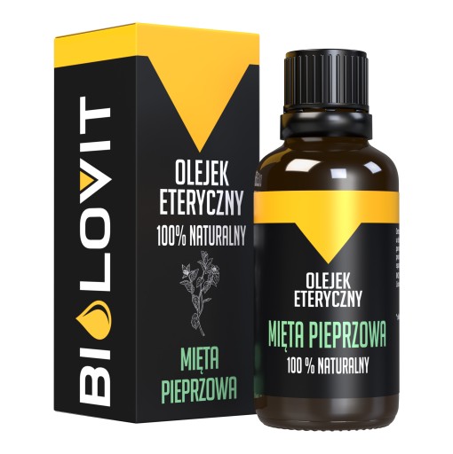 Mätový esenciálny olej AROMATERAPIA Inhalačná vôňa Bilovit 30 ml