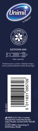 NABUZENIE MAX KONDÓMY - ORIEŠKY - 12 KS