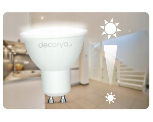 GU10 LED ŽIAROVKA 5W STMIETNUTÁ 4000K NEUTRÁL