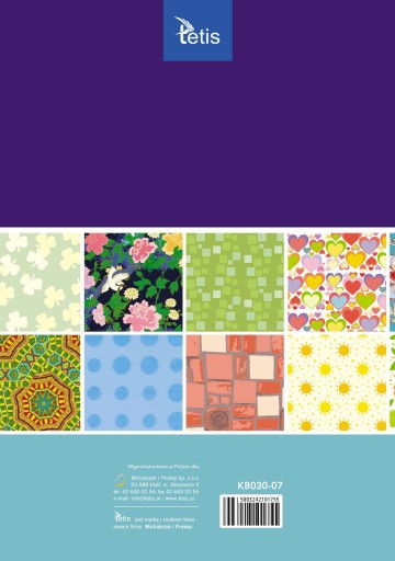 CREATIVE papier - 16 listov sada 07 100g TETIS a4