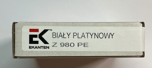 Egger Nábytková zátka platinová biela 980 PE