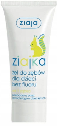 ZIAJKA ZUBNÝ GÉL PRE DETI FLUOR BEZPLATNÝ 50ml
