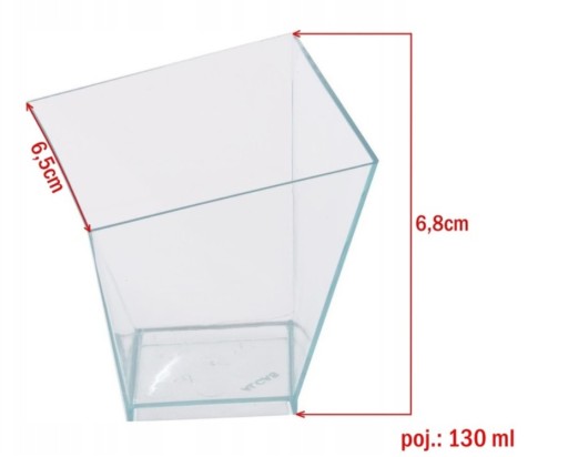 DEZERTNÝ POHÁR 130ml TWIST 20ks FINGERDOOD