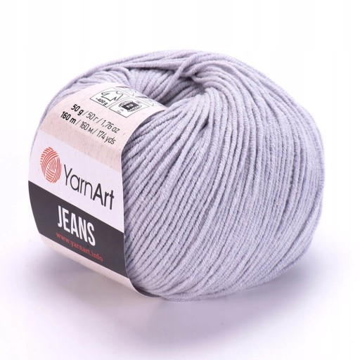 Oceľová priadza YarnArt Jeans 80 50g/160m