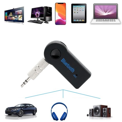 ADAPTÉR AUX MINI-JACK PRIJÍMAČA BLUETOOTH ZVUKU