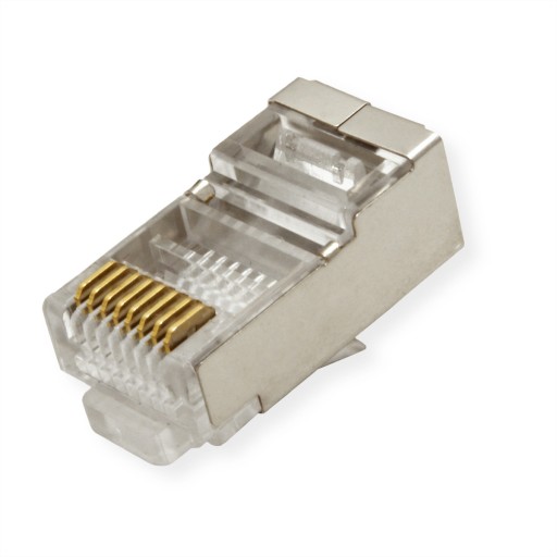 STP Cat.5e RJ-45 modulárne zástrčky 10 ks.