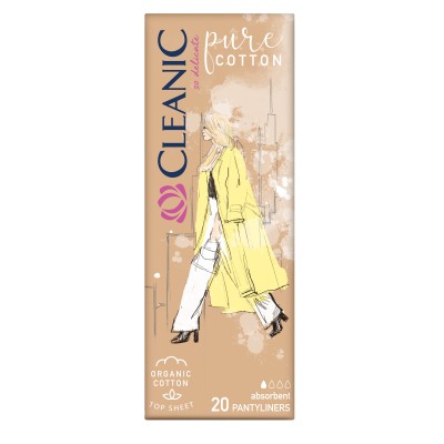 Vložky Cleanic Pure Cotton, 20 ks.