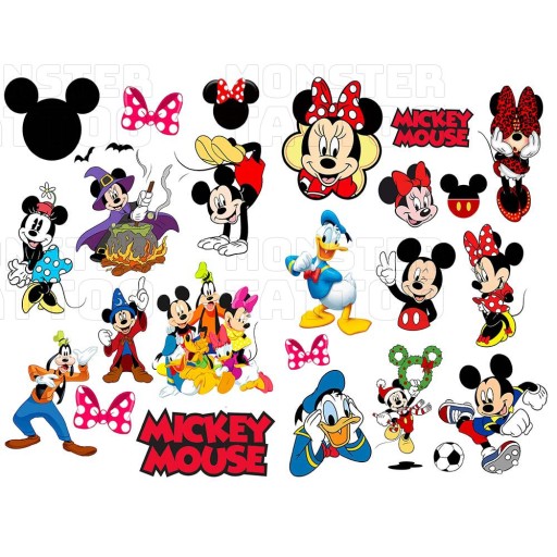 UMÝVAJÚCE DOČASNÉ TETOVANIE PRE DETI MICKEY MOUSE ORIGINÁLNE DIZAJNY