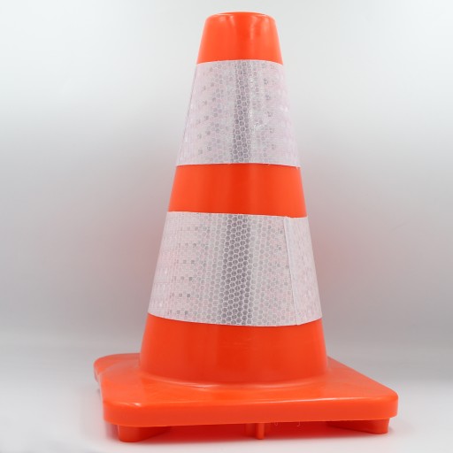VÝSTRAŽNÝ ŠTÍTOK CESTNEJ KOSTI REFLEXNÝ 30CM
