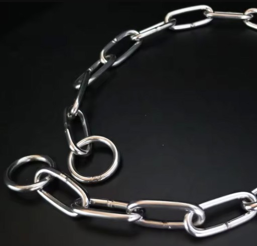 PSA CHOKER SILNÝ BEHAVIORÁLNY ROCK GOLIER, NASÚVACÍ SVORKA 70cm XL