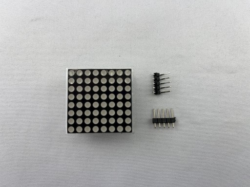 MATRIX LED 8X8 I2C MAX7298 ČERVENÁ