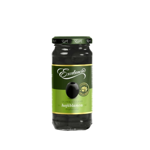 Vypumpované čierne olivy