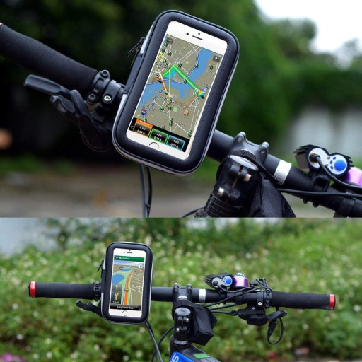 VODEODOLNÝ DRŽIAK TELEFÓNU NA BICYKEL XL