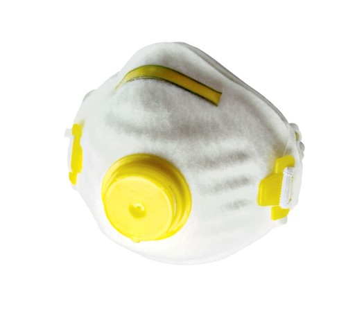 Jednorazové protiprachové masky s ventilom, 3 kusy 46007