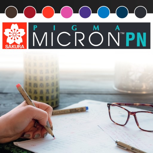 Pigma Micron PN - Čierna - čierna