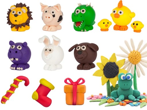 36 ks POLYMER FOAM CLAY FOAM CLAY SET