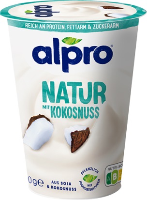 ALPRO SOYA NATUR SÓJOVÝ JOGURT S KOKOSOM 400g