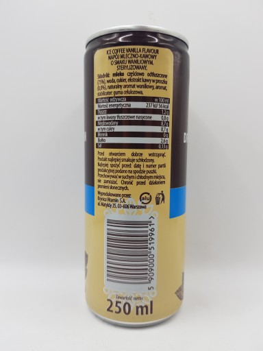 Ľadová káva Dream Bean Vanilka 250 ml