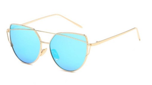 Módne slnečné okuliare Glam Rock Blue Ok21Wz7