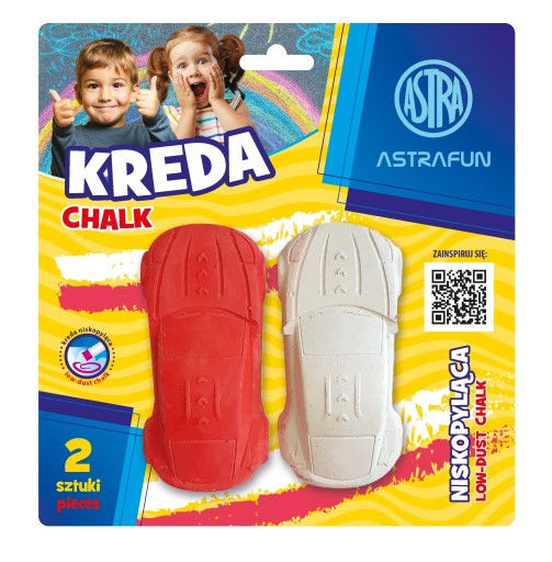 Chalk CARS 2 farby Astra