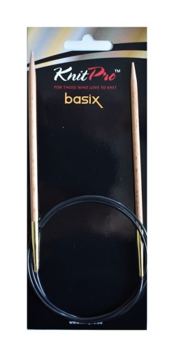 KnitPro Basix Buk kruhové ihlice 6,5 mm/60 cm