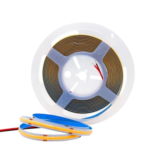 COB Prémiová lišta na nábytok 12V IP44 studená biela 320LED/m 6,7W/m 1m