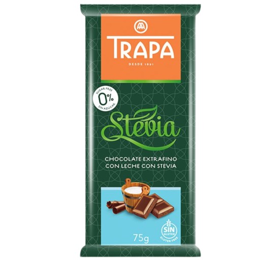 Mliečna čokoláda BEZ CUKRU so stéviou 75 PURE&GOOD