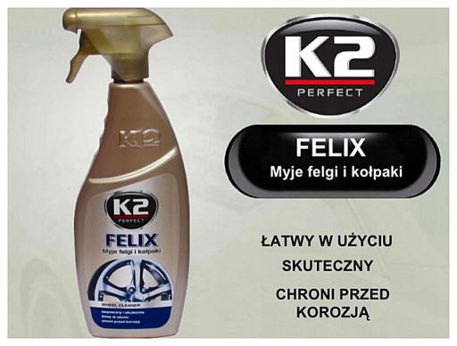 B7Y91 K2 FELIX RIMS TEKUTINY UMÝVA RÁFKY A NÁBOJE HIT FV K167M