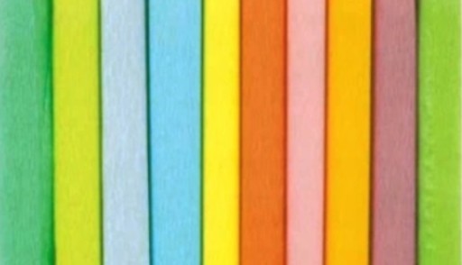 Papier krčený ASTRA mix PASTEL 10 ks 25x200