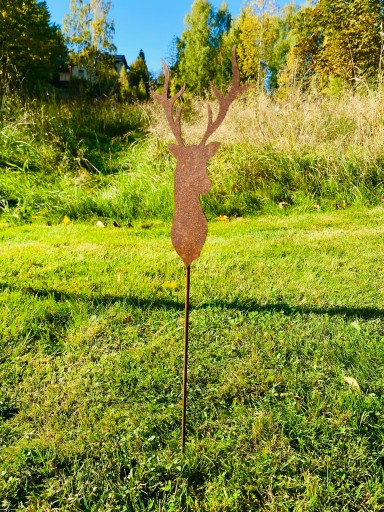 Deer Deer GARDEN dekorácia dekorácia Holidays Garden Style kvetináč 16cm + tyč