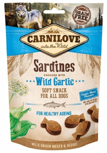 CARNILOVE MÄKKÚ POCHÁDZKU PRE PSOV, SARDINKY 200g