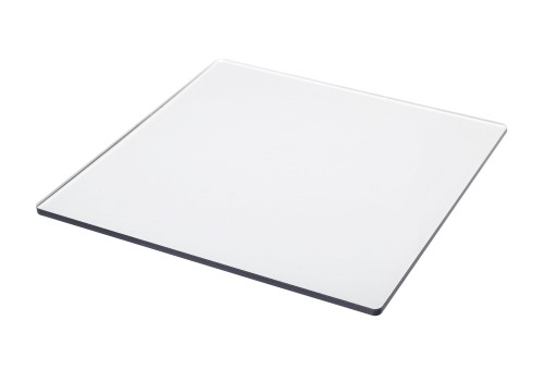 Pevný bezfarebný polykarbonát 3mm 2UV Plexisklo vyrobené na mieru