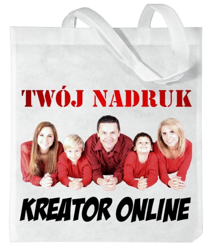 TAŠKA S VLASTNOU POTLAČOU, FOTOGRAFIOU A GRAFIKOU ONLINE WIZARD