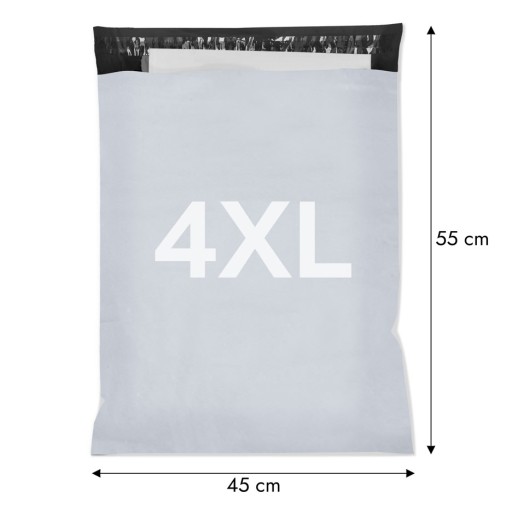 KURIÉRSKE FÓLIOVÉ BALENIA 4XL 450x550 50 ks.