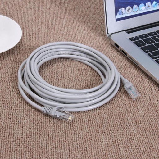 Lan Ethernet krútená dvojlinka Zlatý RJ45 10m