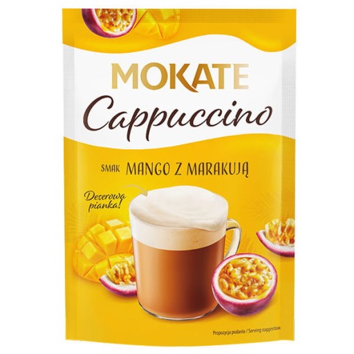 Mokate Cappuccino Mango s mučenkou 40g vrecúško