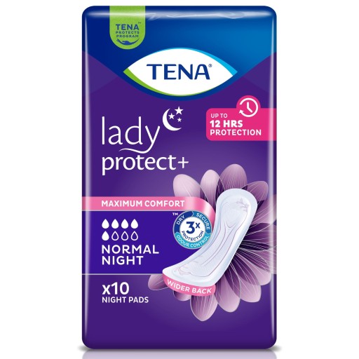 Hygienické vložky Tena Lady Normal Night 10 kusov