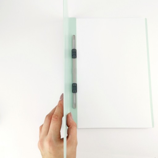 BANDBOOK FOLDER PLUS ZERO MAX A4 ZELENÁ pastelová 40mm