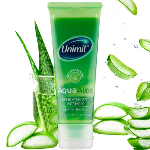 Unimil INTÍMNY GÉL, jemný hydratačný lubrikant na vodnej báze S ALOE 80 ml