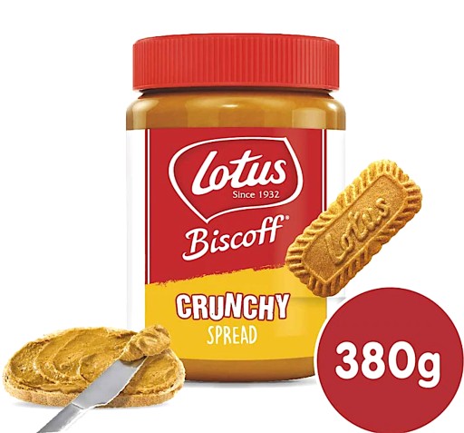 Lotus Biscoff Crunchy Spread sušienkový krém 380 g